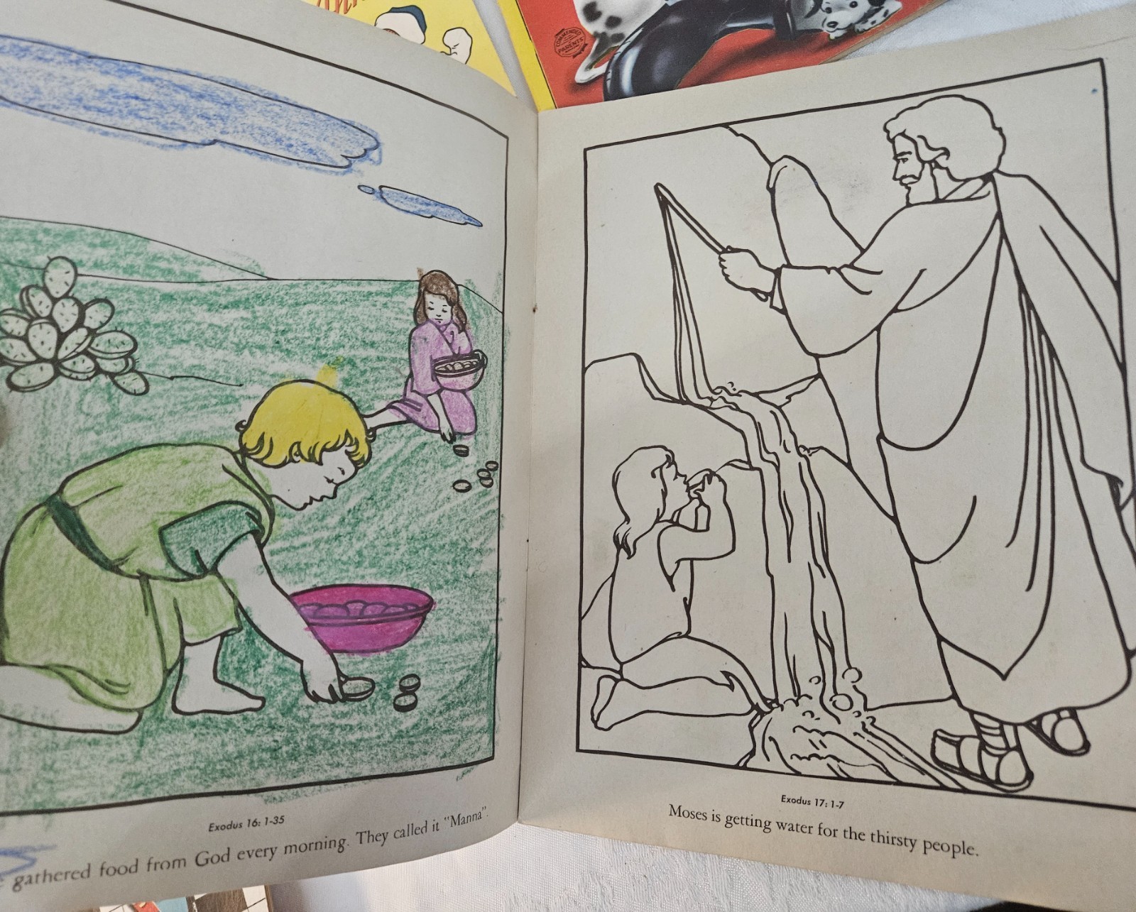 Lot of 10 Vintage USED Children’s Coloring Books 1950’s-60s Era in Nice Shape