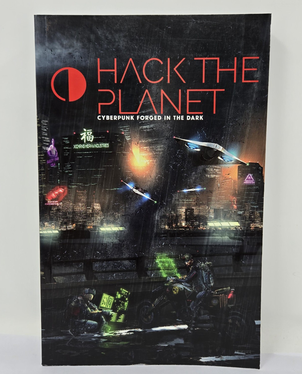Hack The Planet RPG Cyberpunk-style Forged In The Dark Fraser Simons Kickstarter