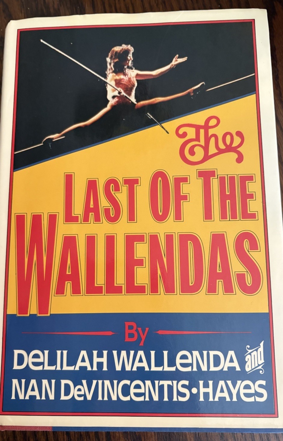 SIGNED ~ The Last of the Wallendas by Delilah Wallenda (1997 Hardback/ Jacket