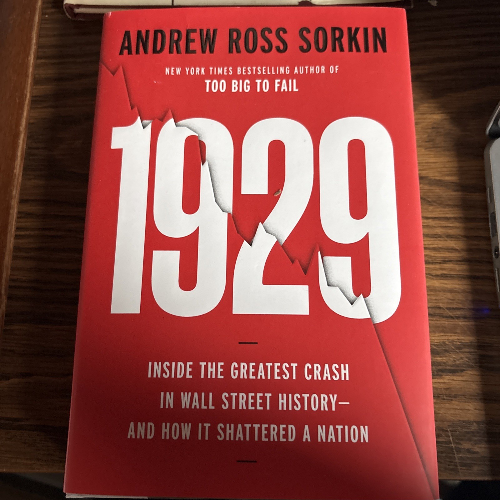 1929 by Andrew Ross Sorkin (2025, Hardcover) SIGNED 1st Printing!