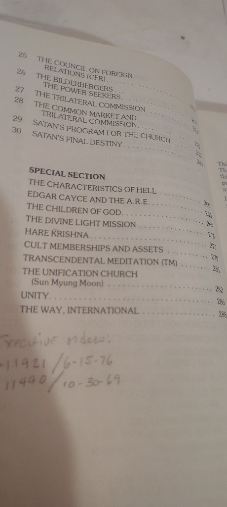 Satan’s Angels Exposed book Salem Kirban 1980 Illuminati freemasonry