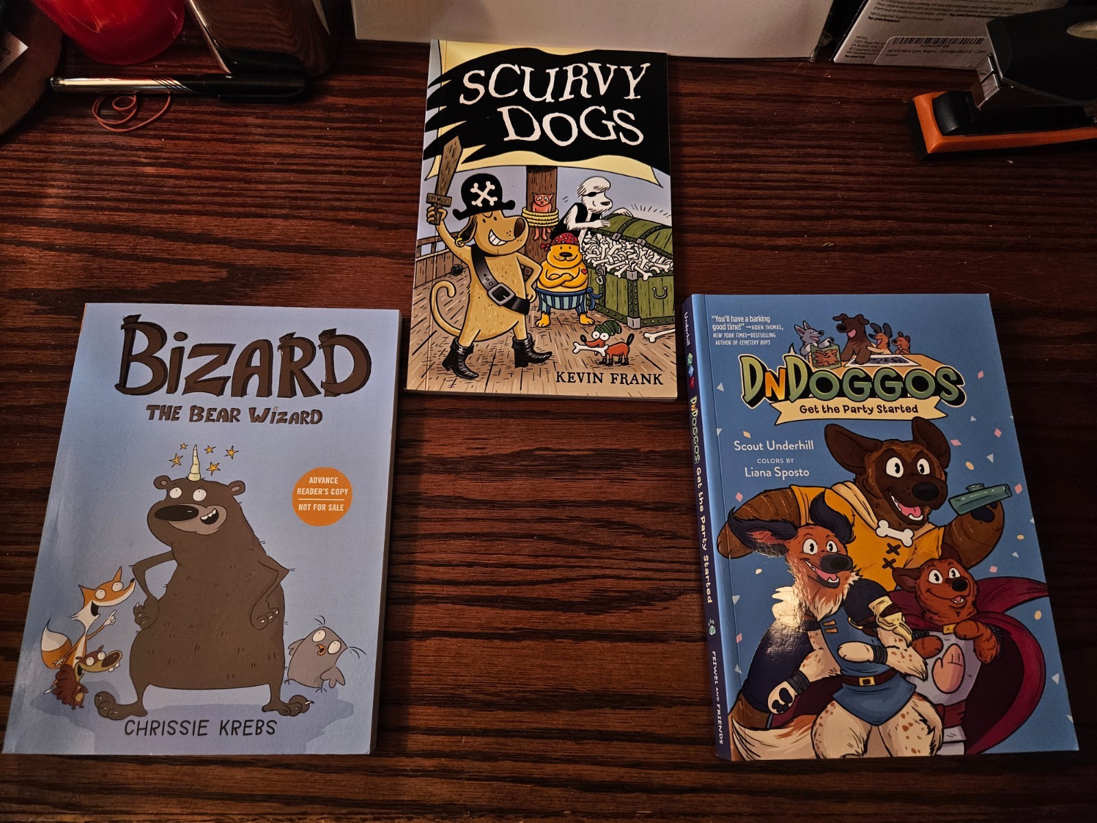 Mixed lot of 3 Dog Graphic Novels Youth