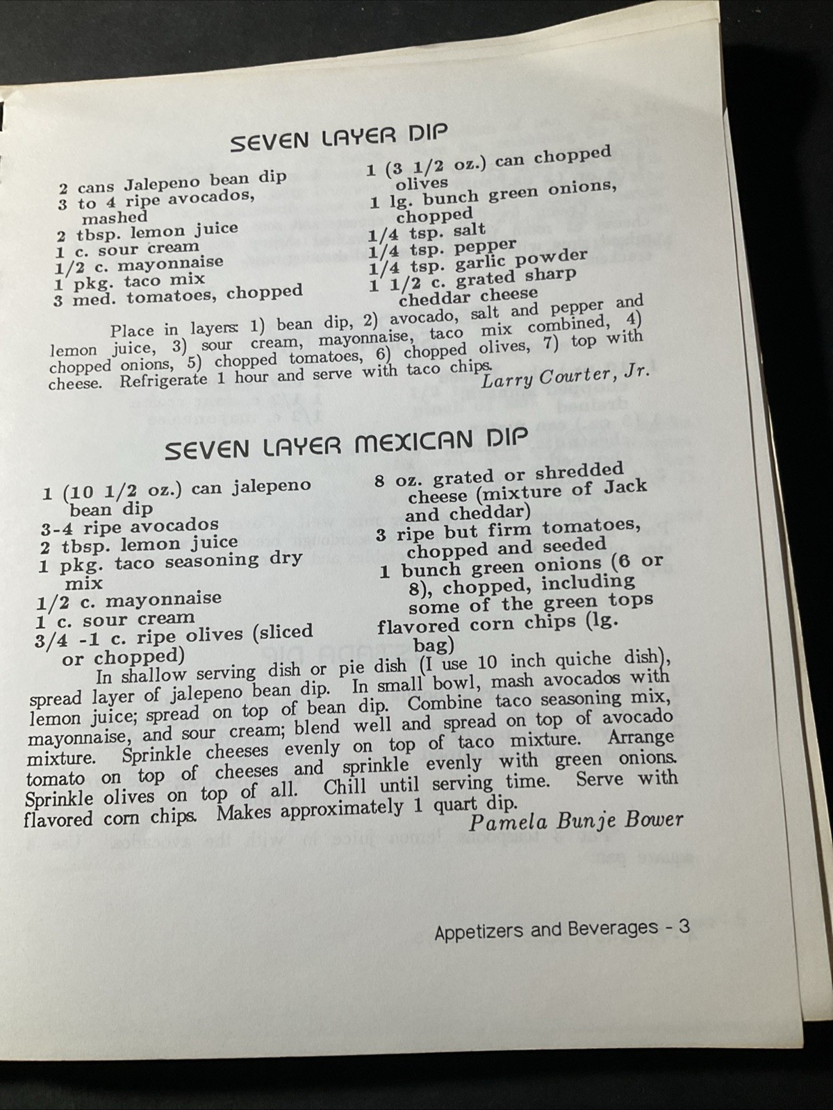 Recipes Baptist Women Southport Florida Cookbook B1496