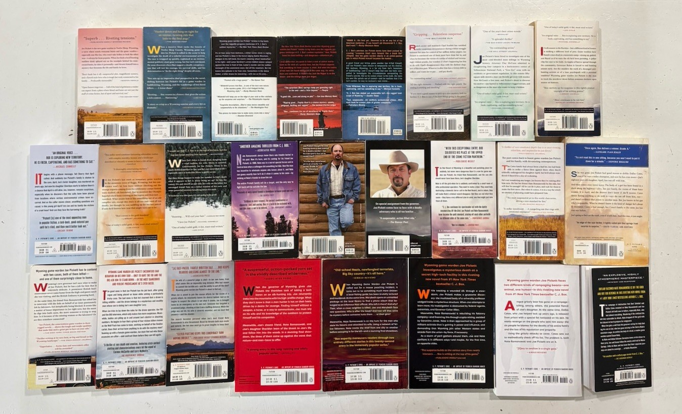 25 Book Lot Complete JOE PICKETT “Game Warden” Series Books 1-25 CJ BOX PB Set