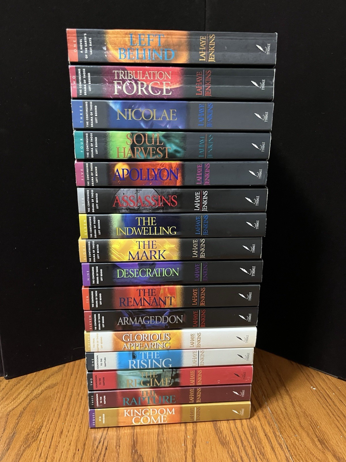 Left Behind Complete Series Paperback Books 1 – 16 Set LaHaye & Jenkins