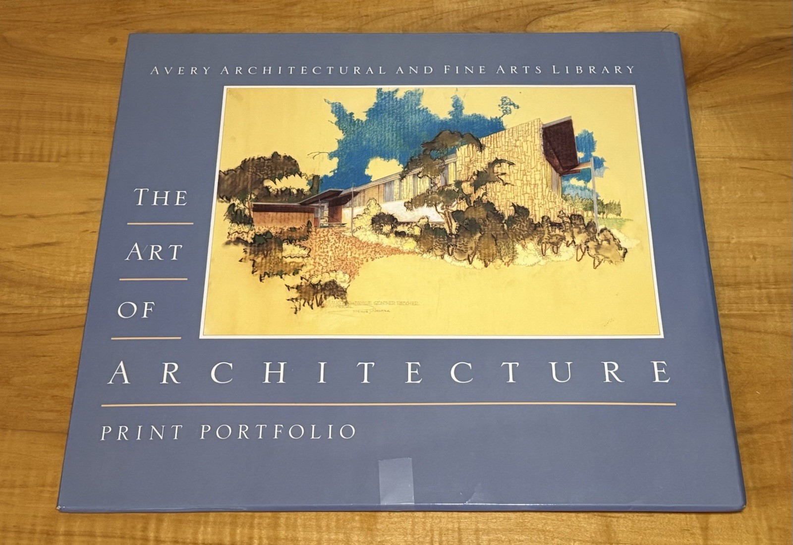 The Art of Architecture Print Portfolio | 8 prints 13″ x 15″ | Avery Library