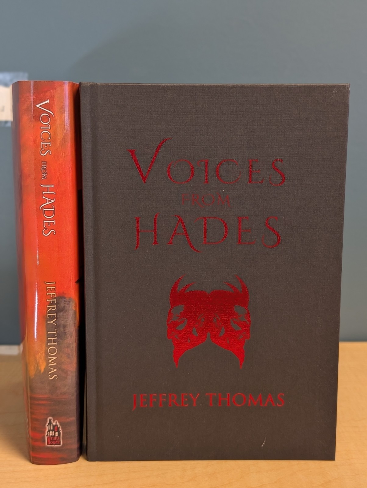 🔥Jeffrey Thomas VOICES FROM HADES Weird House SIGNED Numbered Ltd Ed /100 HC