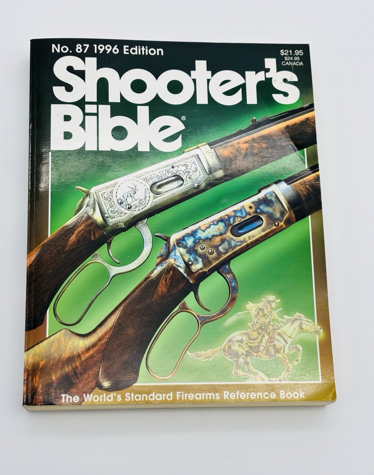 1996 Shooter’s Bible Number 87 Edition 576 Pages Of Reference Book Guns Rifles