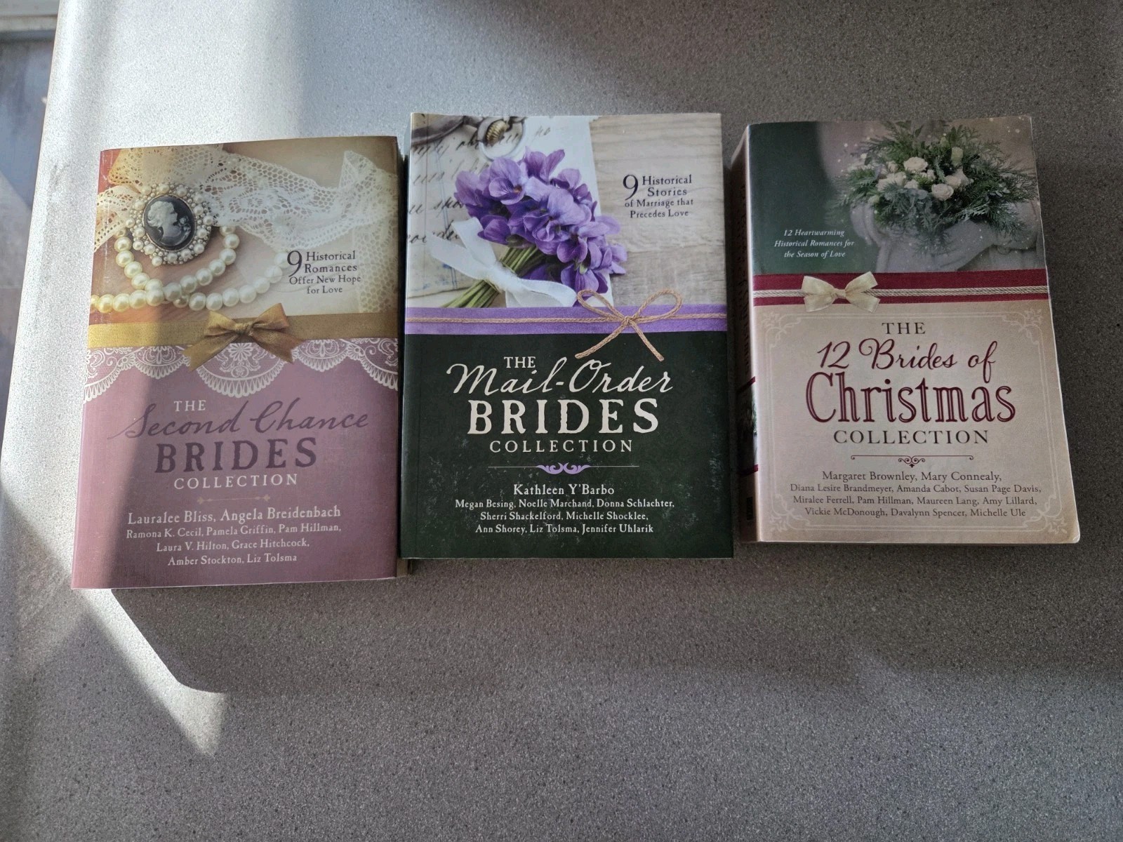 Christian Romance Fiction. Collection Of Bride Stories. Multiple Authors.
