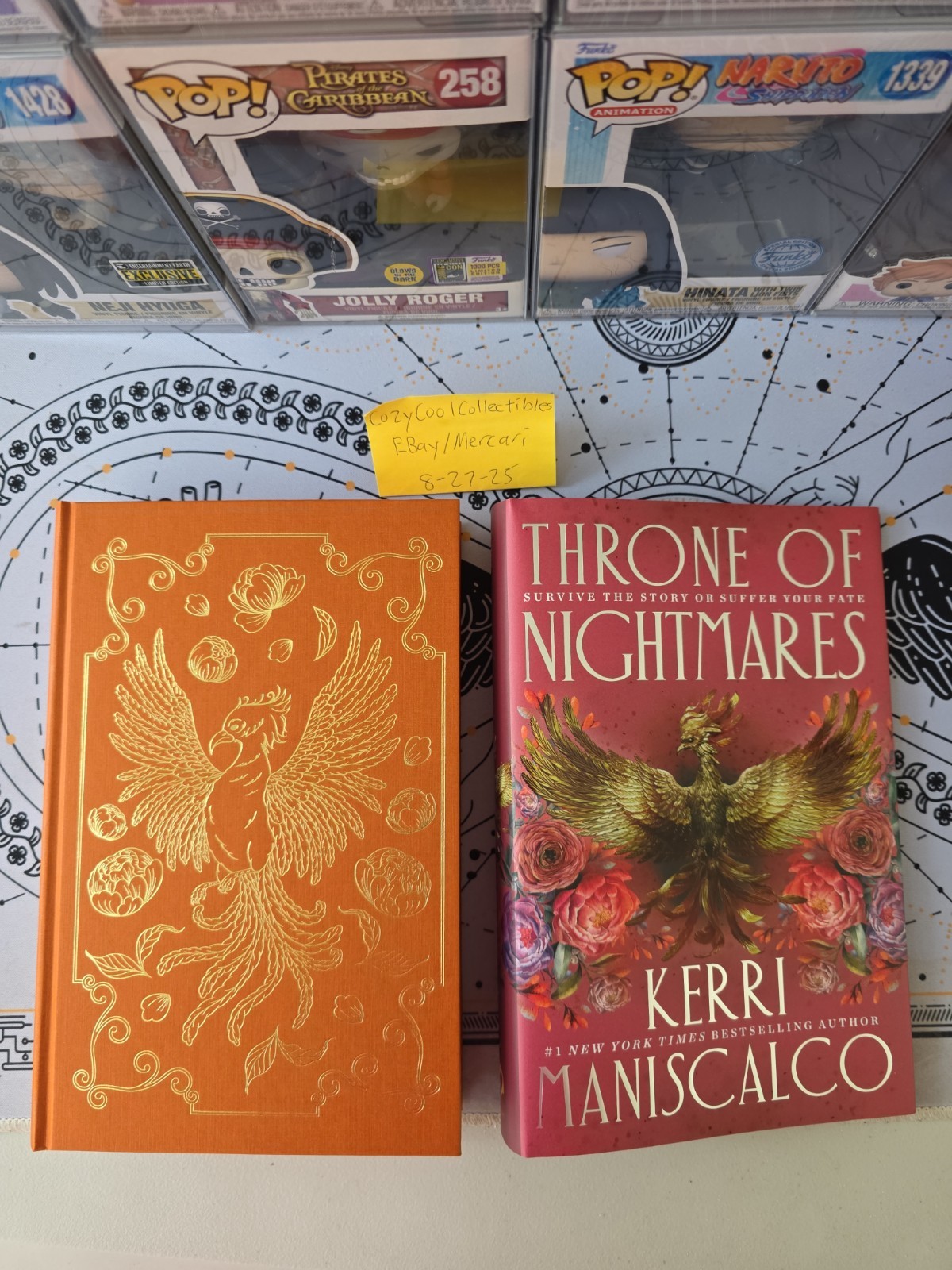 Fairyloot Throne Of Nightmares By Kerri Maniscalco SE SIGNED SPRAYED EDGES