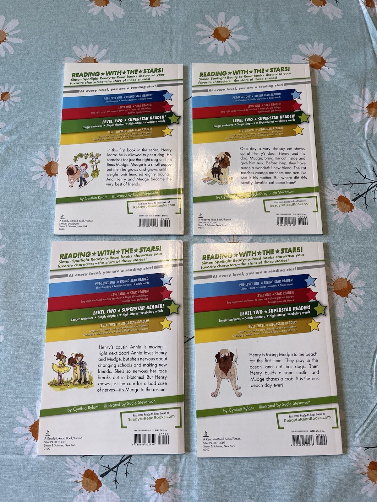 Cynthia Rylant Henry and Mudge Ser. 4 Paperback Ages 4-8 Illustrated