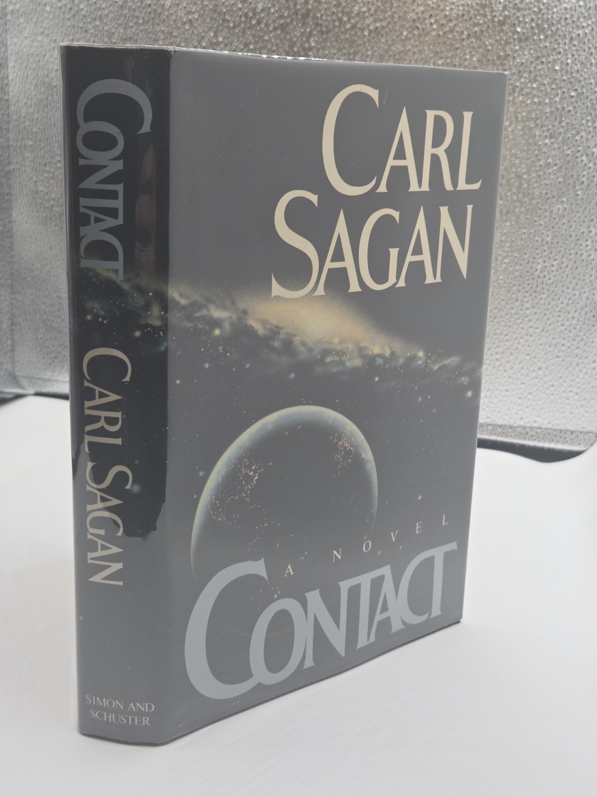 Contact Carl Sagan Simon and Schuster 1985 HC DJ 1st Ed/1st Printing VG