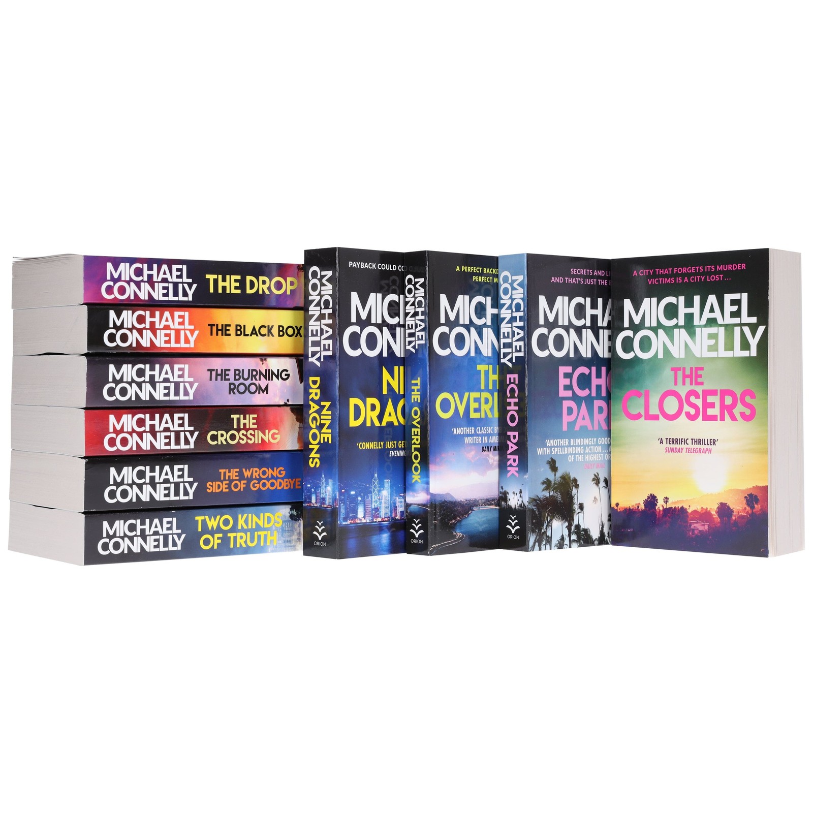 Harry Bosch Series (Book 11-20) 10 Books Collection Set – Fiction – Paperback