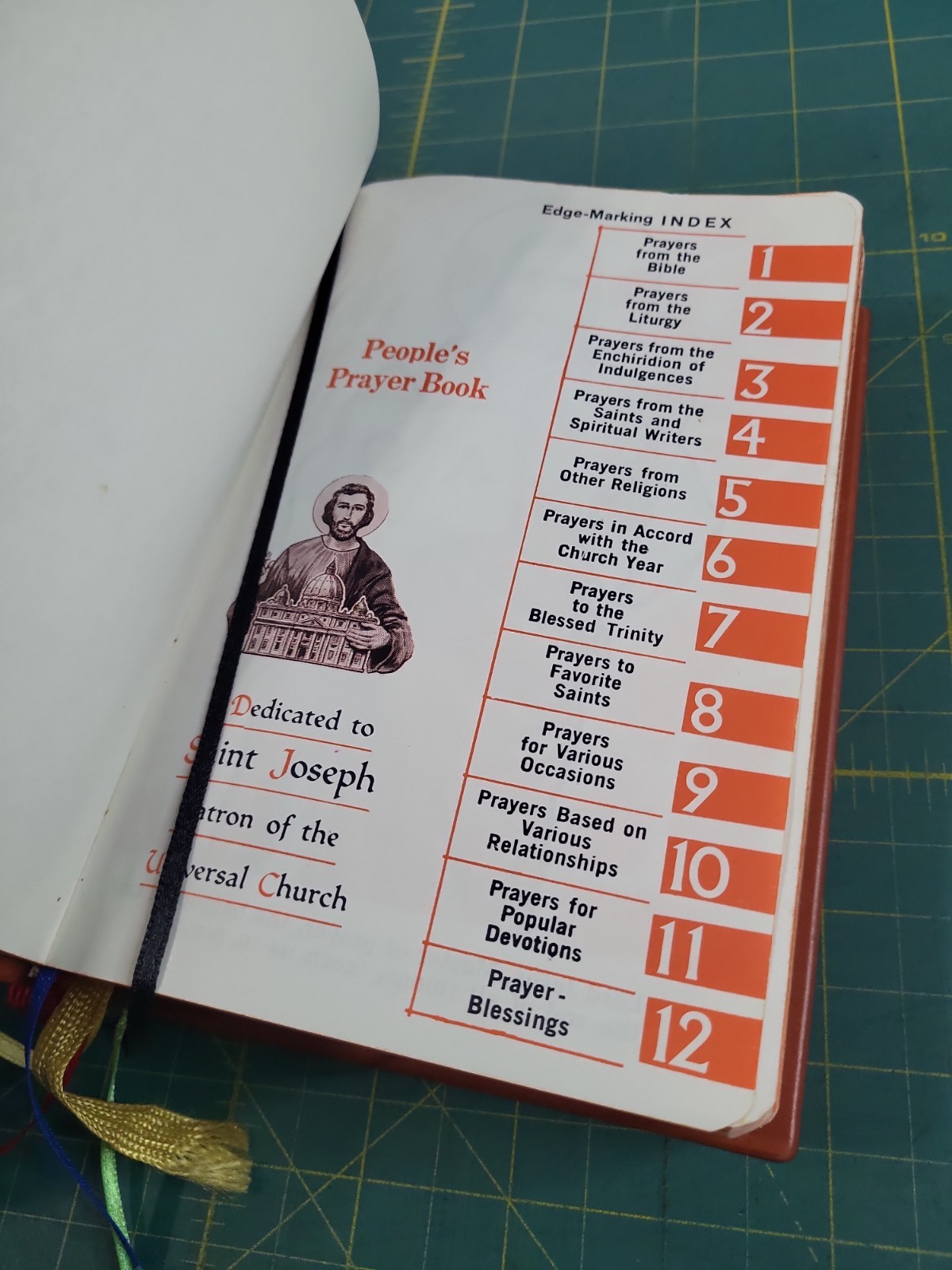 New Saint Joseph People’s Prayer Book Catholic Book Publishing Co Vinyl Cover