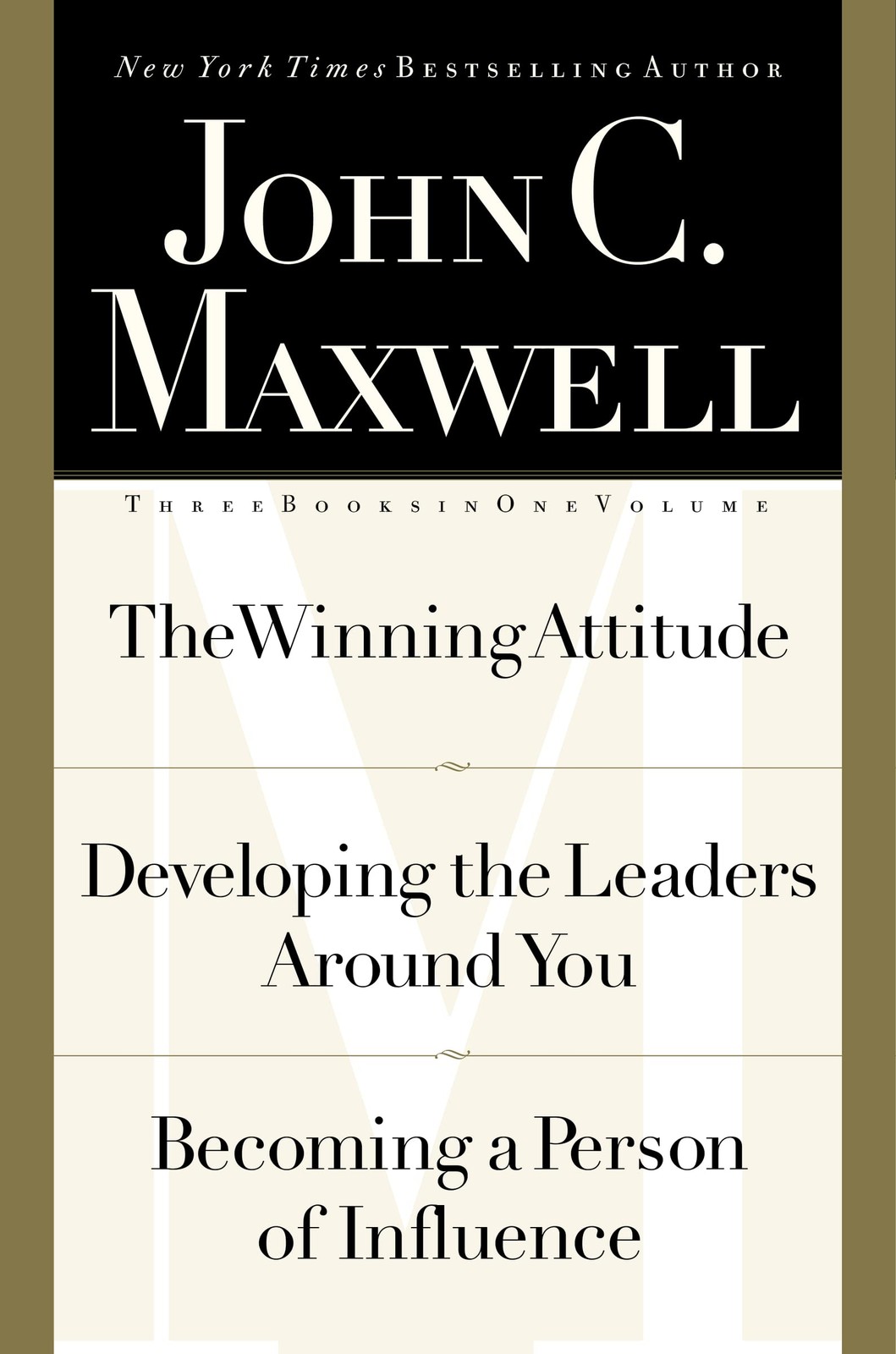 Maxwell 3-in-1 The Winning Attitude, – hardcover Maxwell, John C.|DORNAN, JI…