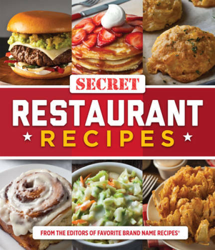 Secret Restaurant Recipes – Paperback – GOOD