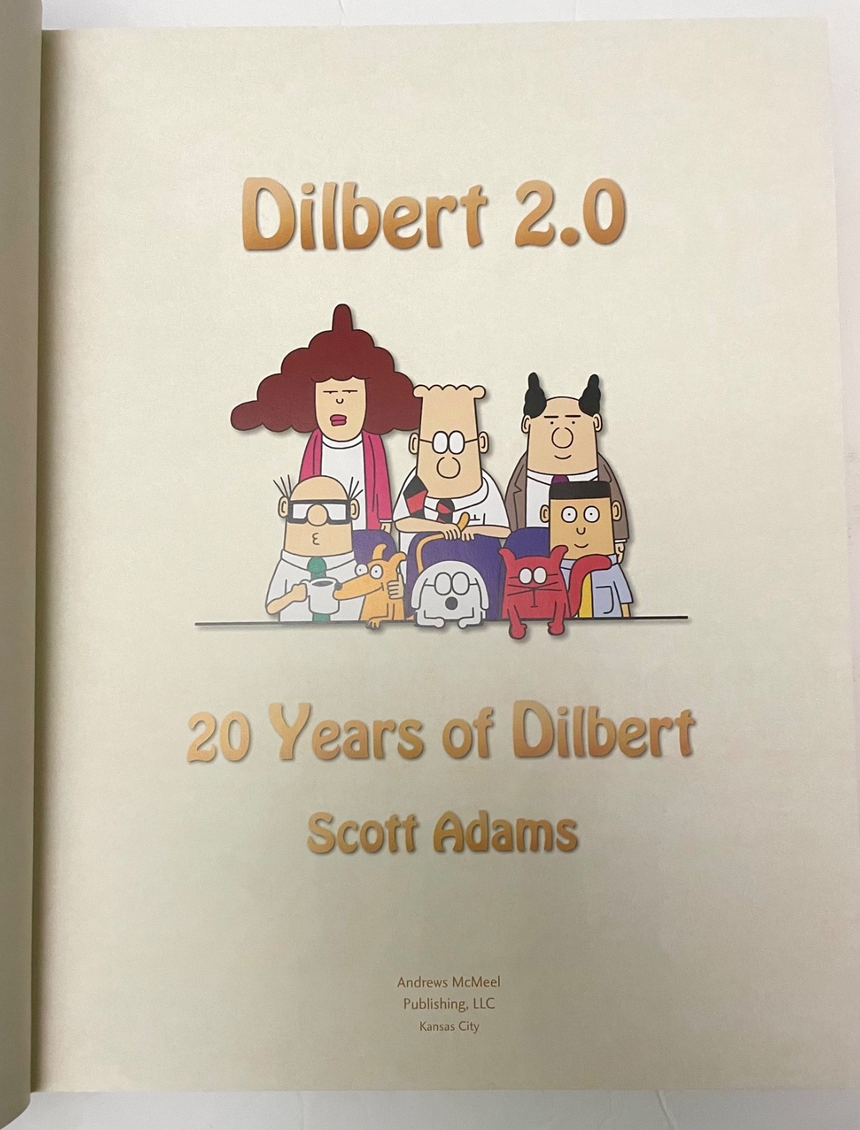 Dilbert 2.0 20 Years of Dilbert By Scott Adams 1st Ed Anniversary Slipcase/DVD