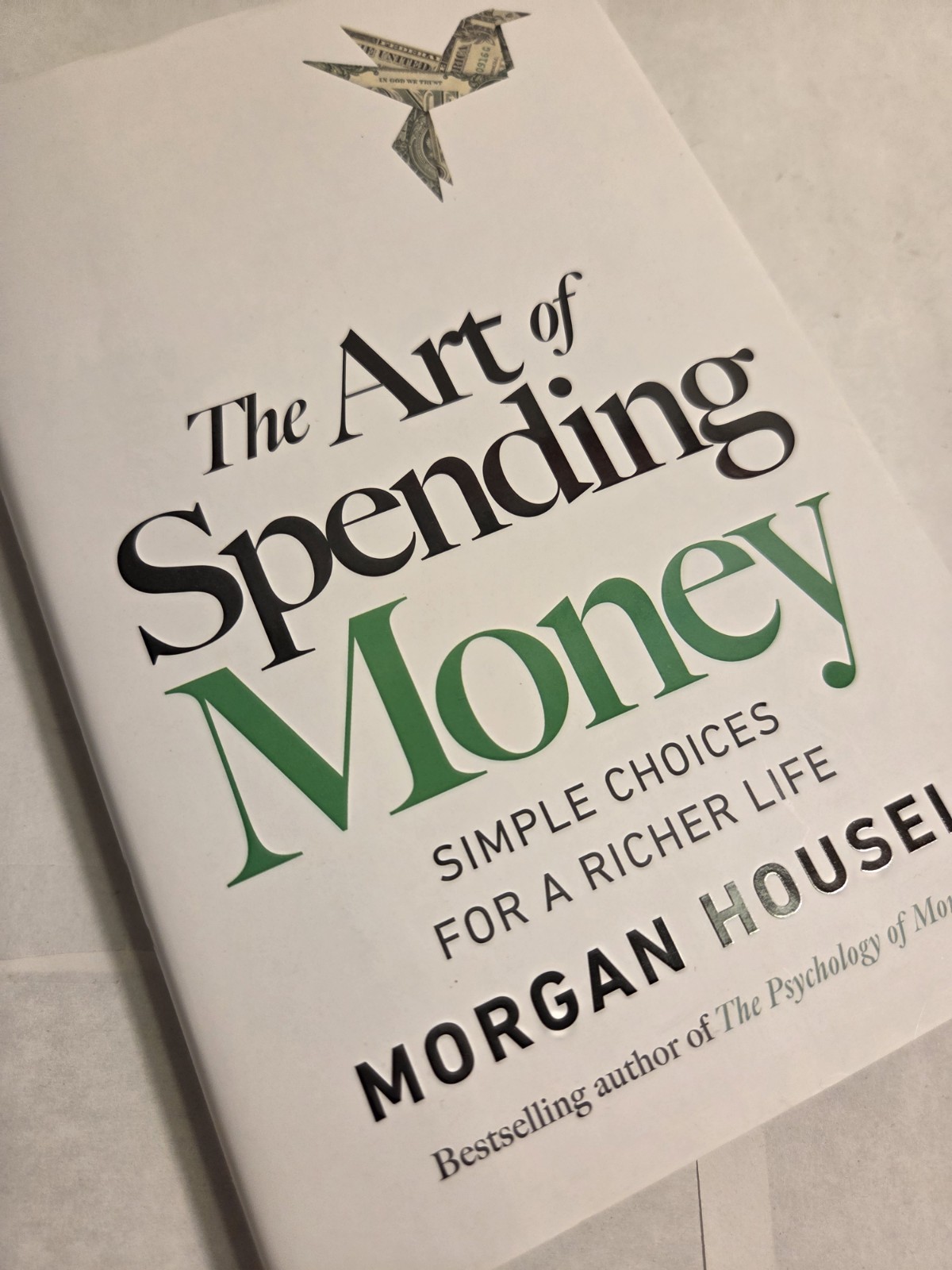 The Art of Spending Money – Morgan Housel (Hardcover, 2025) Like New – Pristine