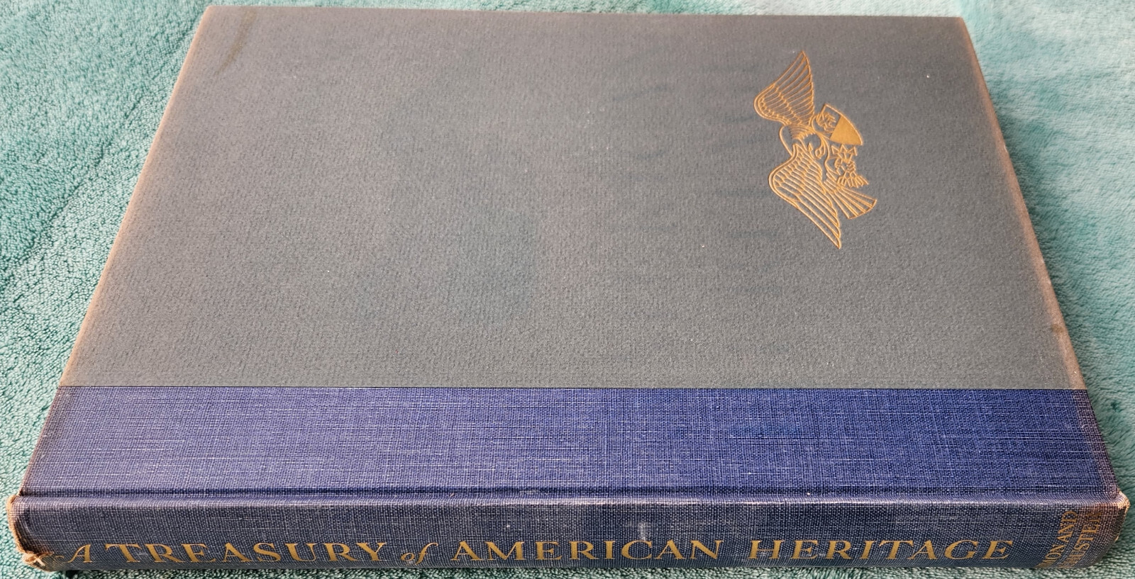 A Treasury Of American Heritage Jumbo 1960 Hardcover 400 Pages