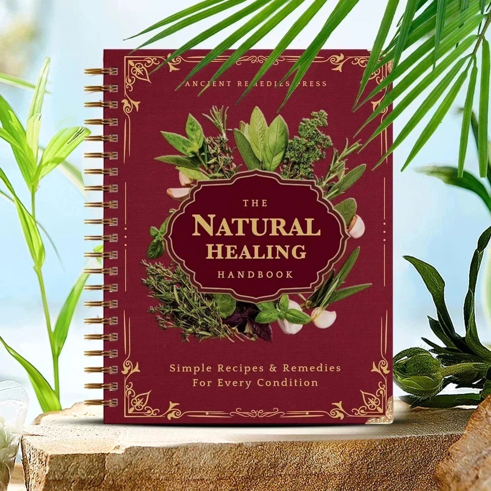 The Natural Healing Handbook Spiral Bound Guide For Herbal Remedies And NaturalT