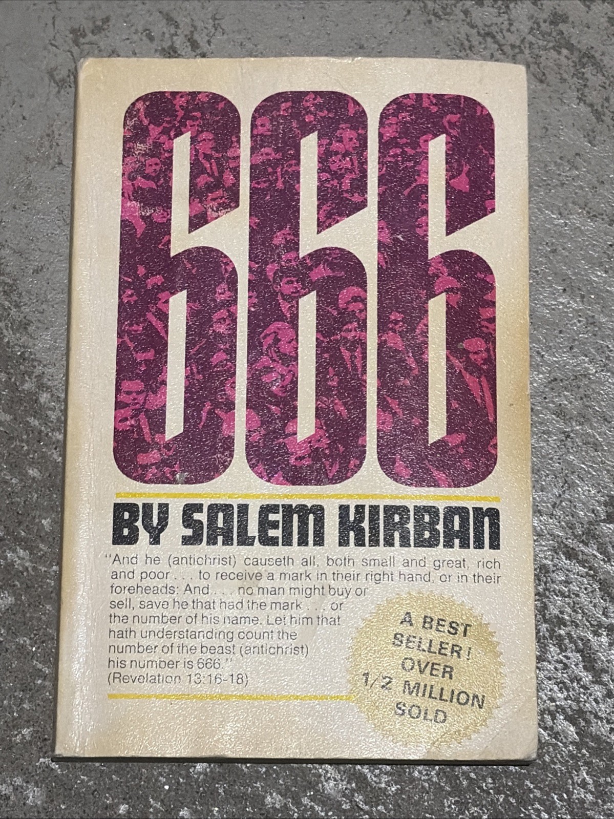 666 by Salem Kirban 13th Printing January 1975 Paperback