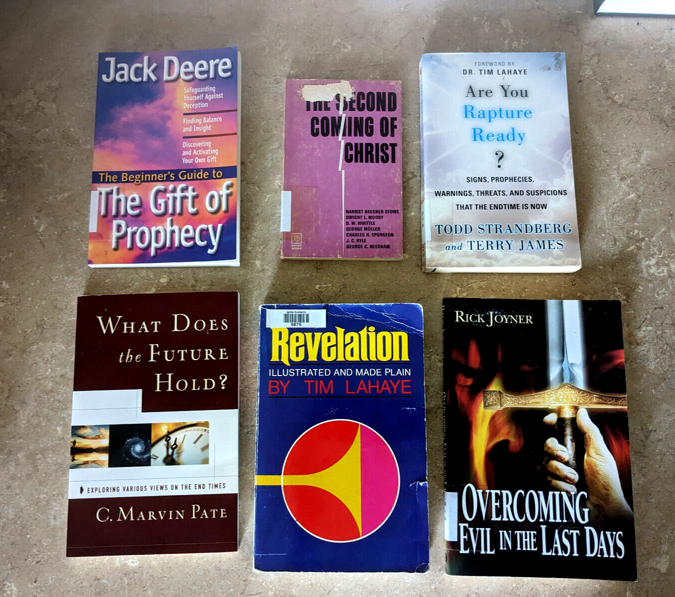 Bible Prophecy Book Lot of 6 – FAST SHIPPING