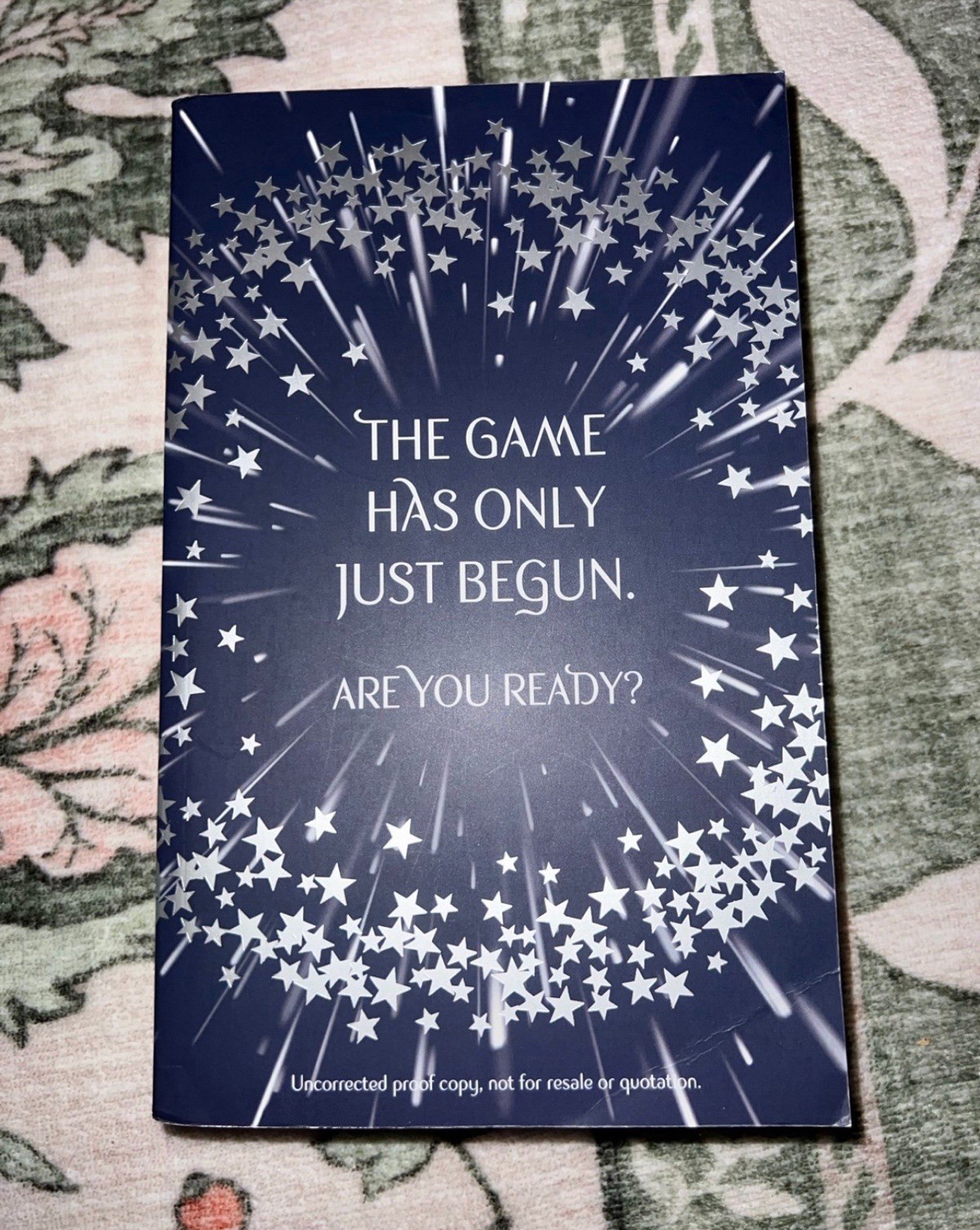 Legendary by Stephanie Garber Paperback uk Uncorrected Proof Caraval uk arc