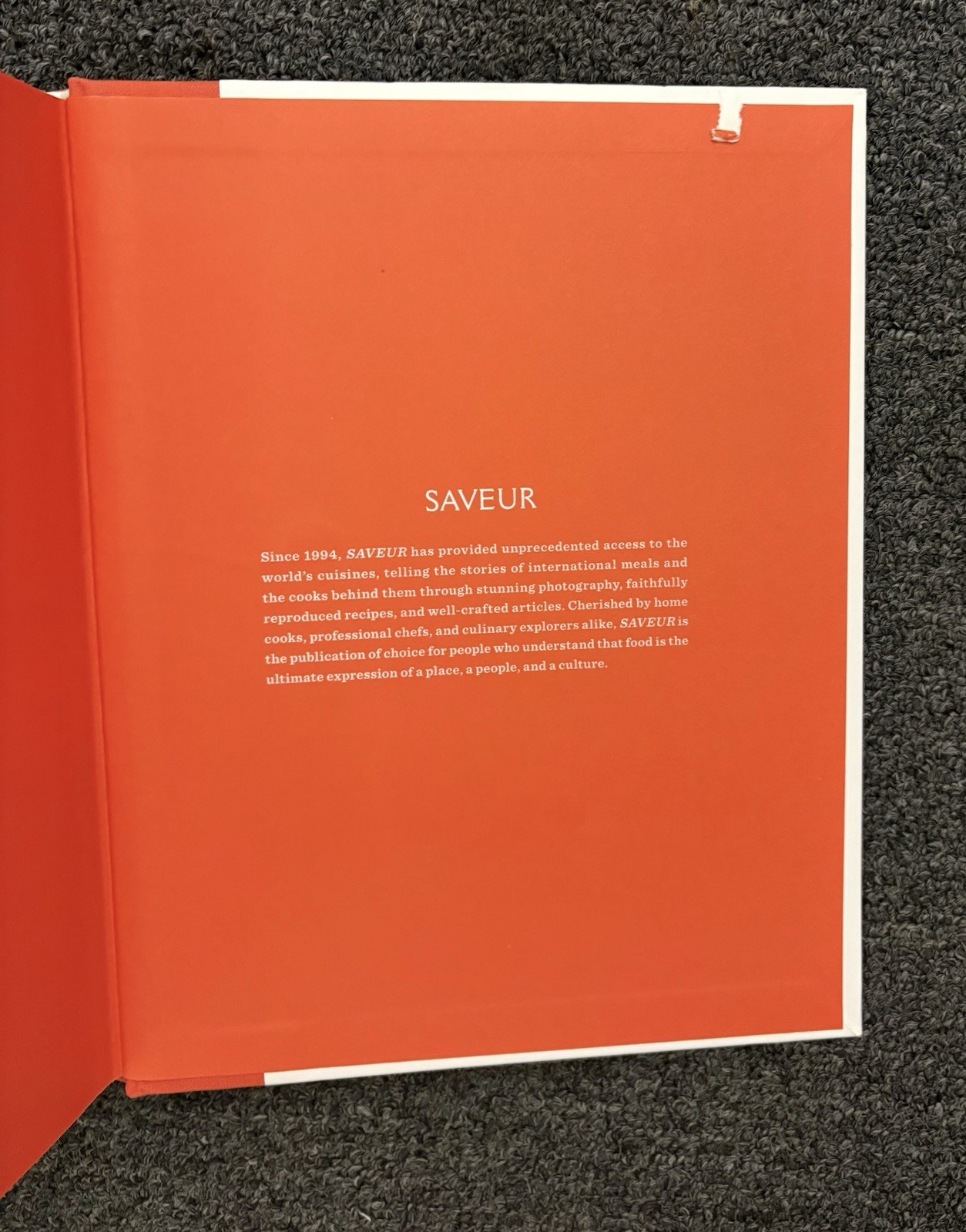 Saveur : The New Classics Cookbook: 1,000+ Recipes, Expert Advice, Tips like new