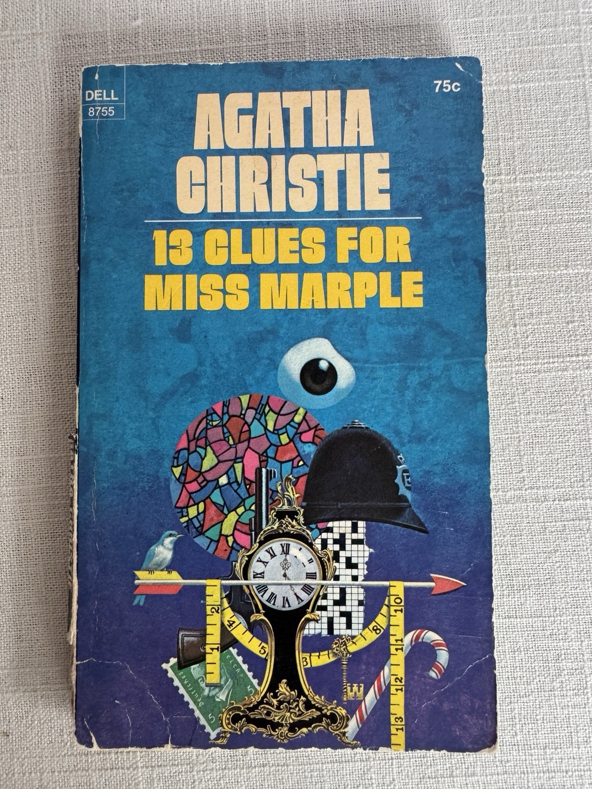 Vintage Agatha Christie Dell Mysteries Poirot Miss Marple (Lot of 5 MMPBs)