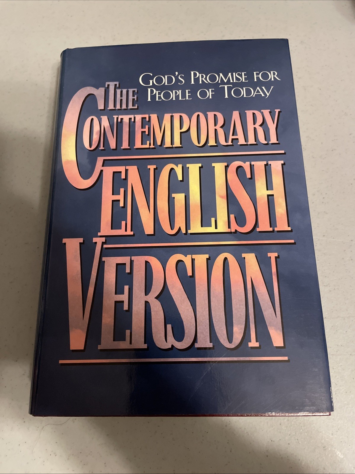Contemporary English Version – God’s Promise… by Thomas Nelson Publis Hardback