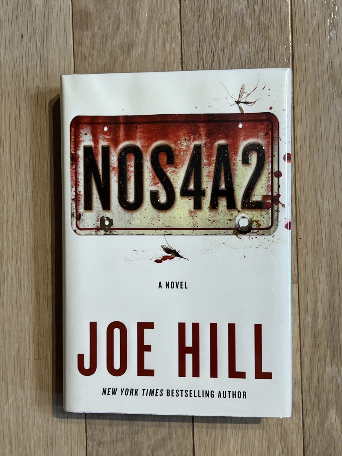 NOS4A2 True 1st Edition 1st Printing HC SIGNED x JOE HILL Gold Autograph