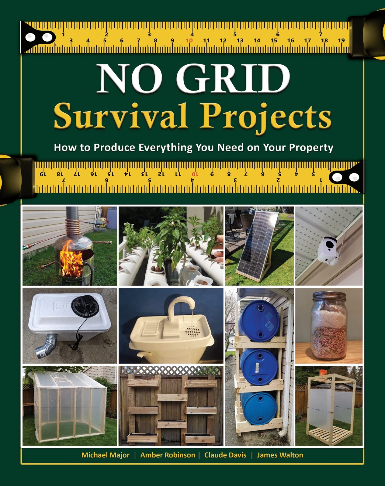 NO GRID Survival Projects – paperback Claude Davis|Michael Major|Amber Robin…