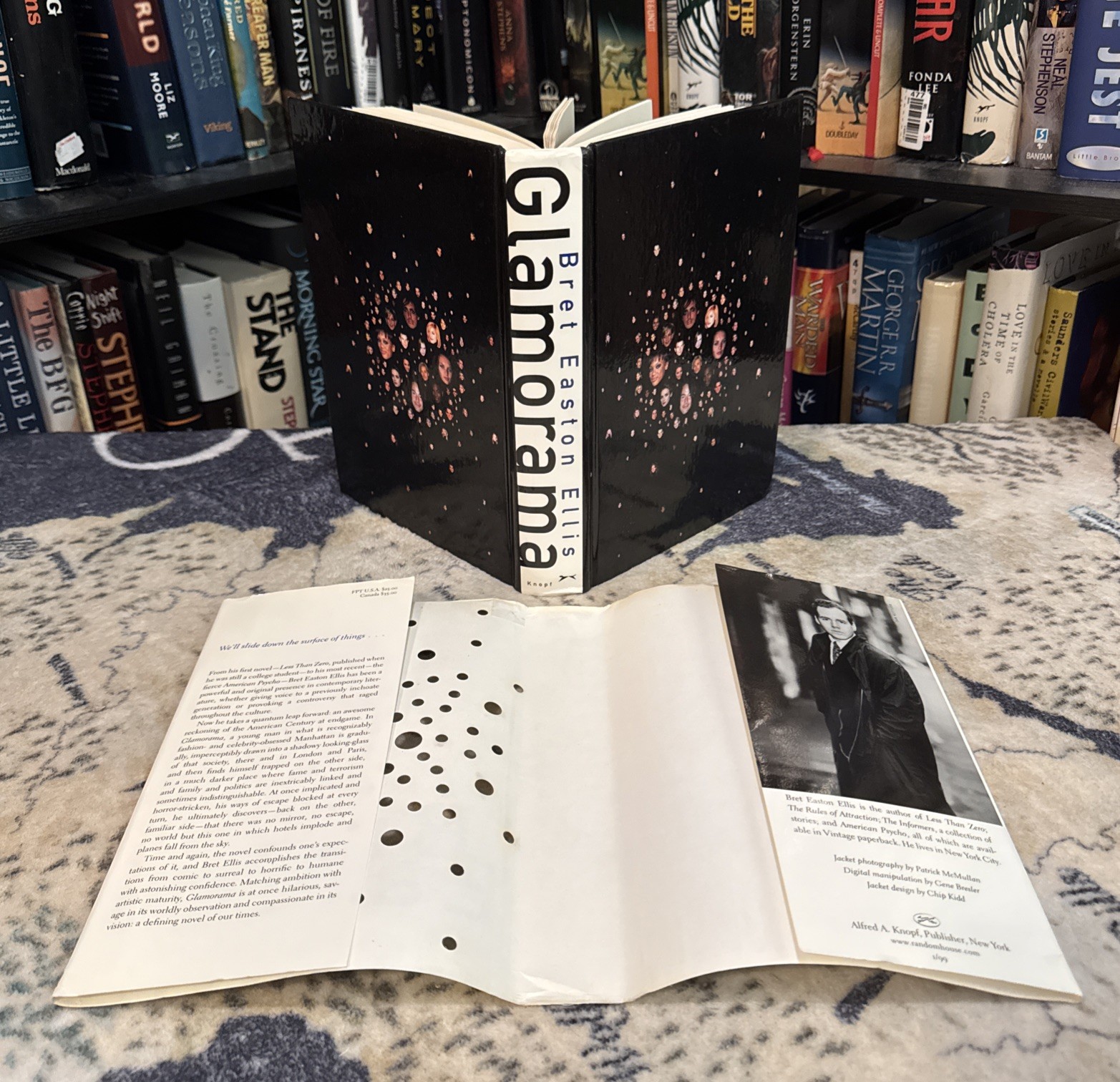 Glamorama – Bret Easton Ellis (1999, Hardcover) First Edition/Print, 1st/1st, VG