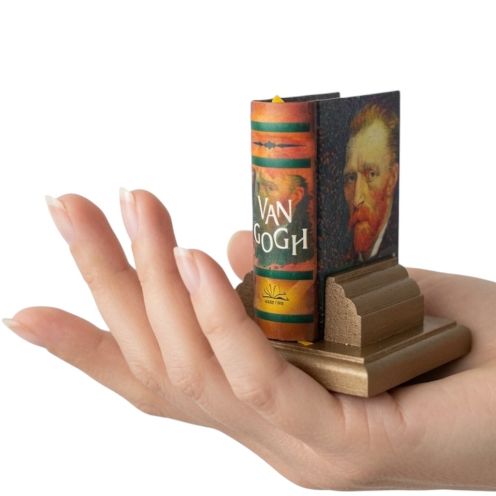 Van Gogh 2025 new mini book hardcover 430 pgs with comments and photographs