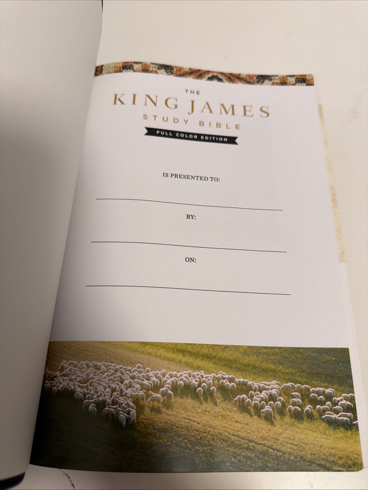 The King James Study Bible, Genuine Black Leather Full-Color 2017, Thomas Nelson