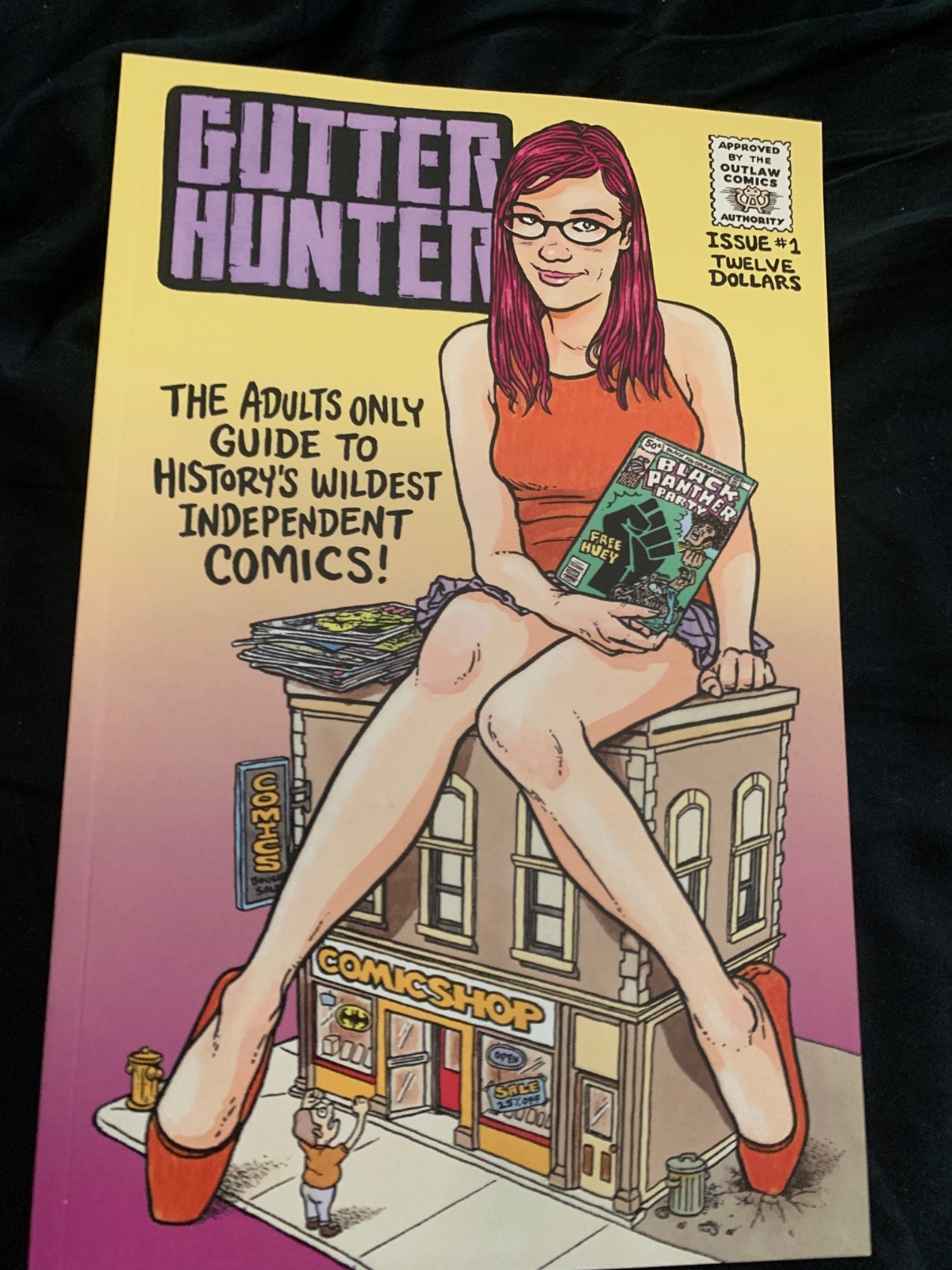 Gutter Hunter #1 ADULTS ONLY The Wildest Comics ever Published! FIRST PRINTING