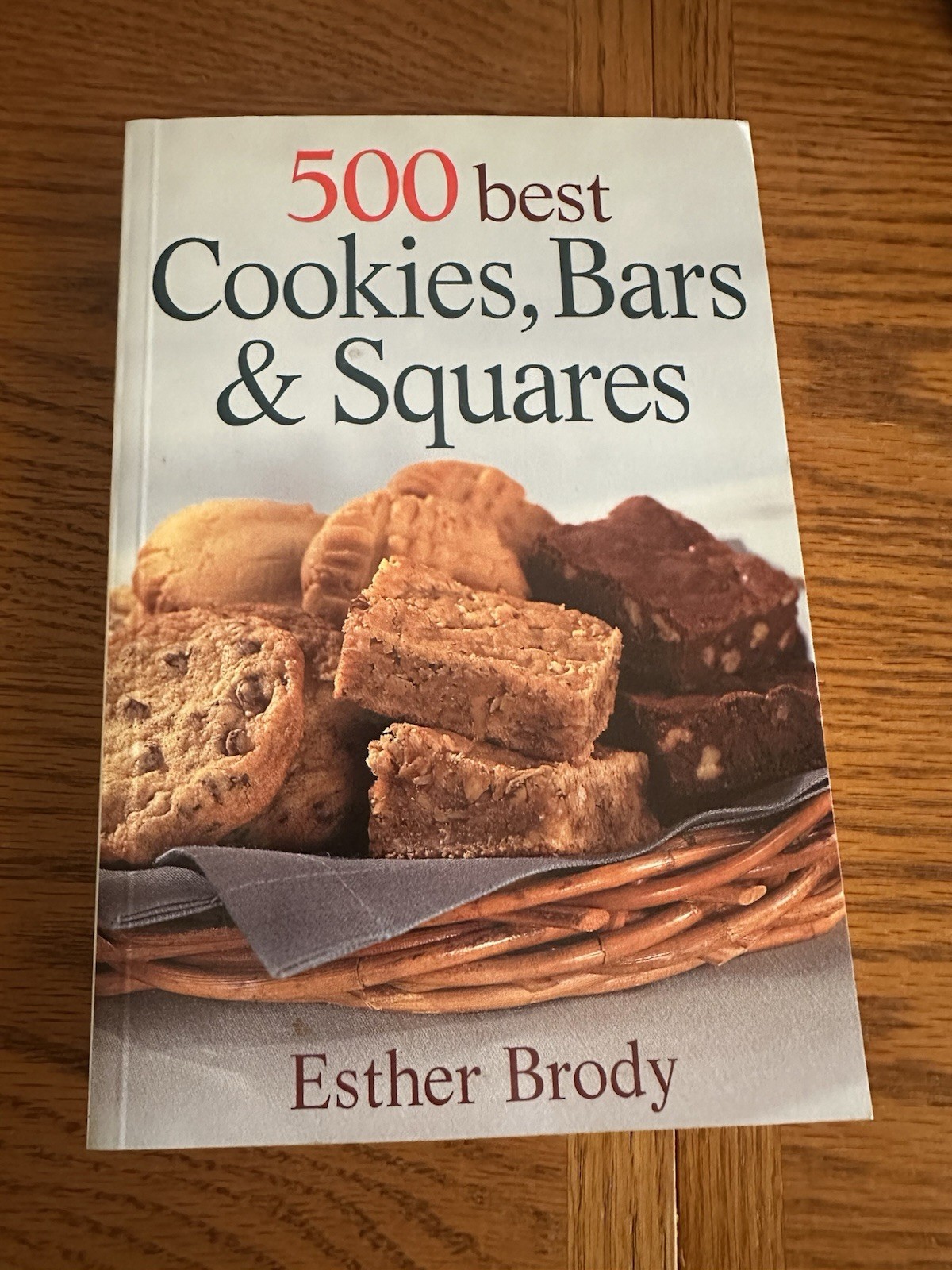 Vintage 2004 Cookies Bars Squares Cookbook Recipes Cook Book 381 Pages