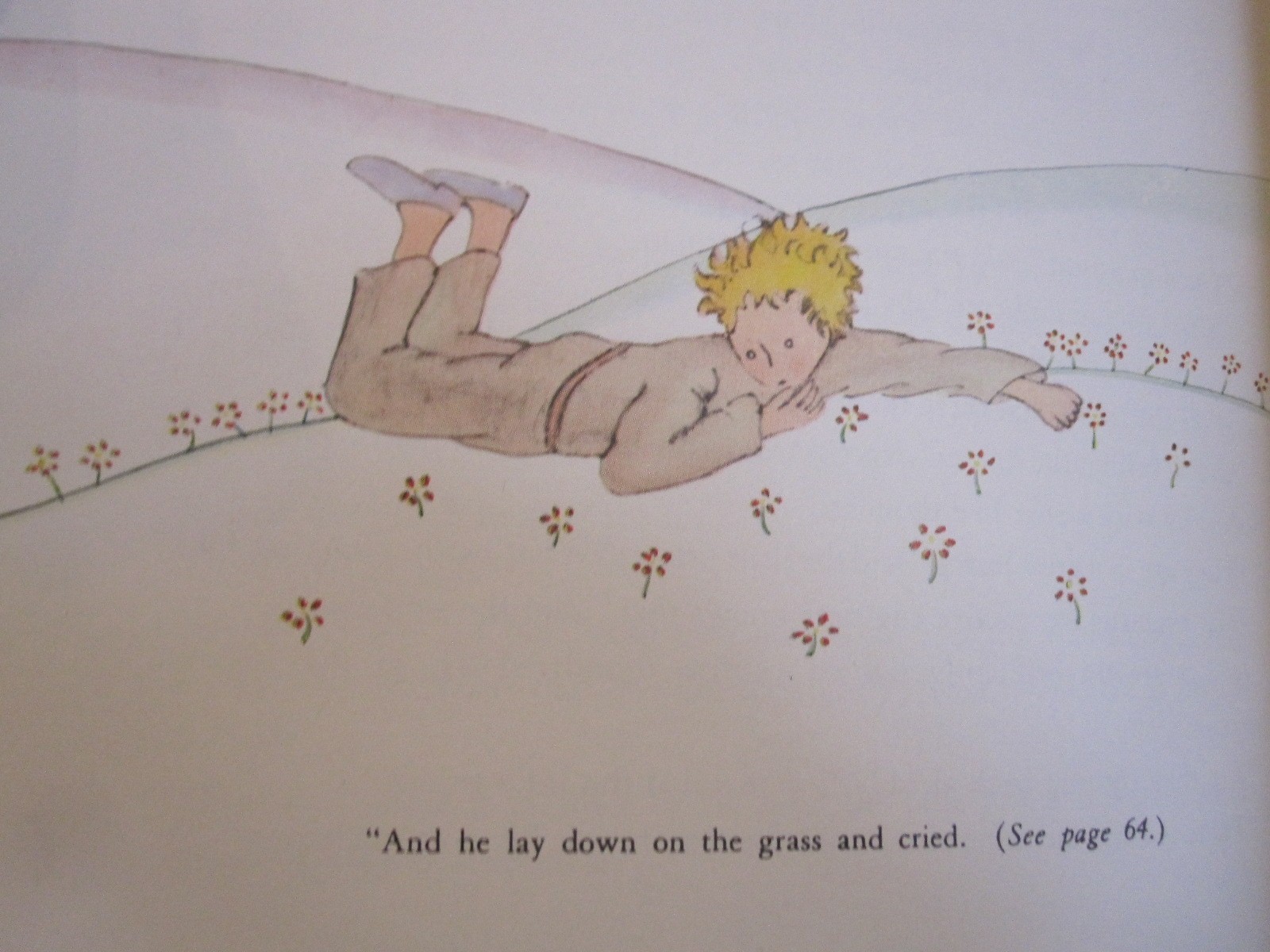 THE LITTLE PRINCE Antoine de Saint-Exupery 1943 Vintage HC