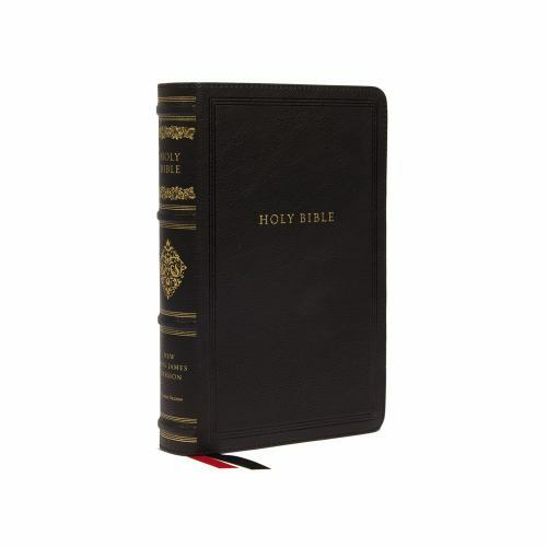 NKJV, Personal Size Reference Bible, Sovereign Collection, Leathersoft, Black,..