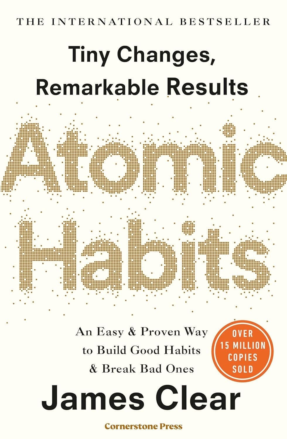 Atomic Habits Paperback Book By James clear D244