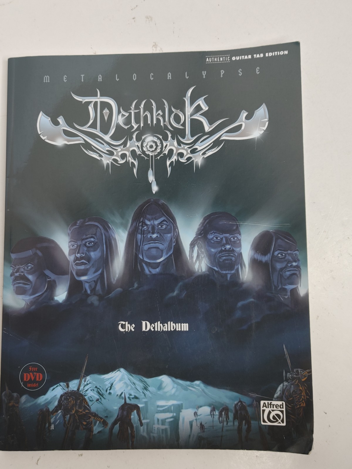 Dethklok The Dethalbum: Authentic Guitar TAB Tablature Book (Paperback) No Disc