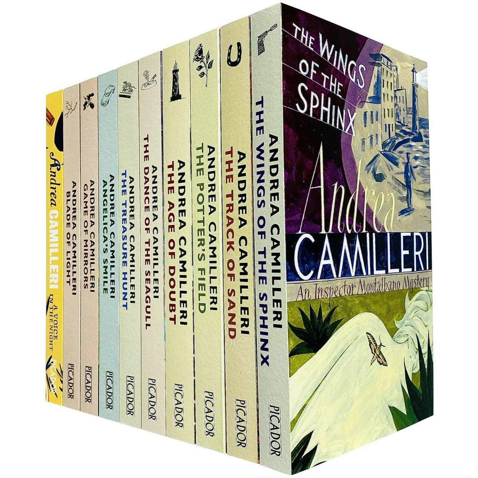 Inspector Montalbano by Andrea Camilleri Books 11-20 Set – Fiction – Paperback