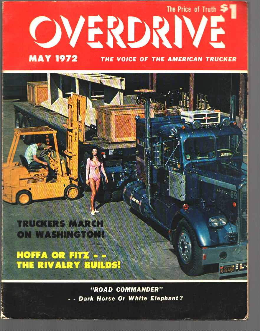 OVERDRIVE Magazine MAY 1972 VOICE OF THE AMERICAN TRUCKER 138 pages