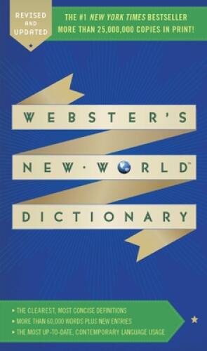 Webster’s New World Dictionary – Mass Market Paperback – VERY GOOD