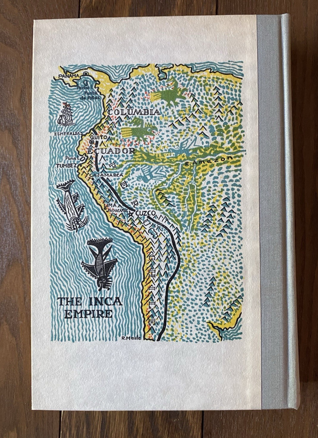 The Conquest of Peru 1957 William Prescott Heritage Press Harcover Slipcase