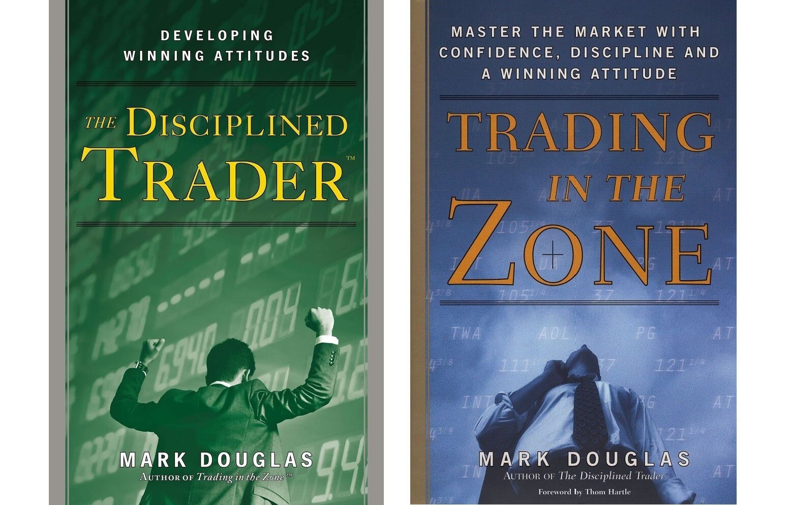 Mark Douglas 2 Books Set: The Disciplined Trader + Trading In The Zone (English)