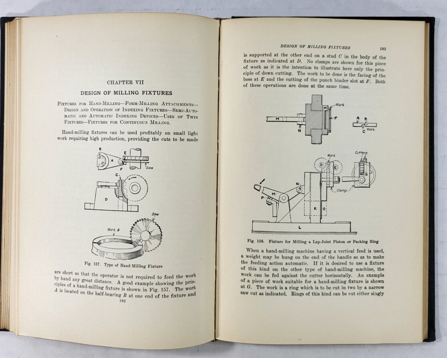 1922 Tool Engineering Jigs & Fixtures by Gowd & Curtis 1st Edition