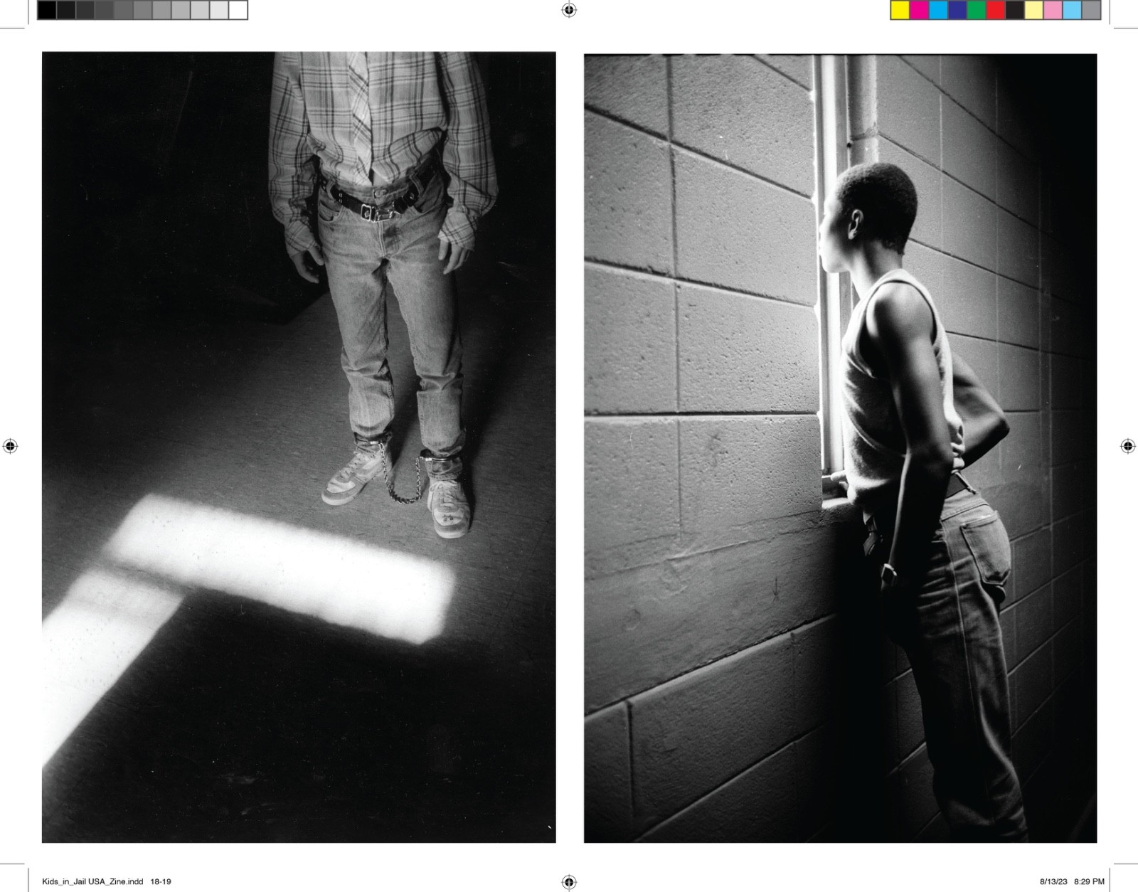 Kids in Jail United States 20 Page Zine Stephen Shames – signed
