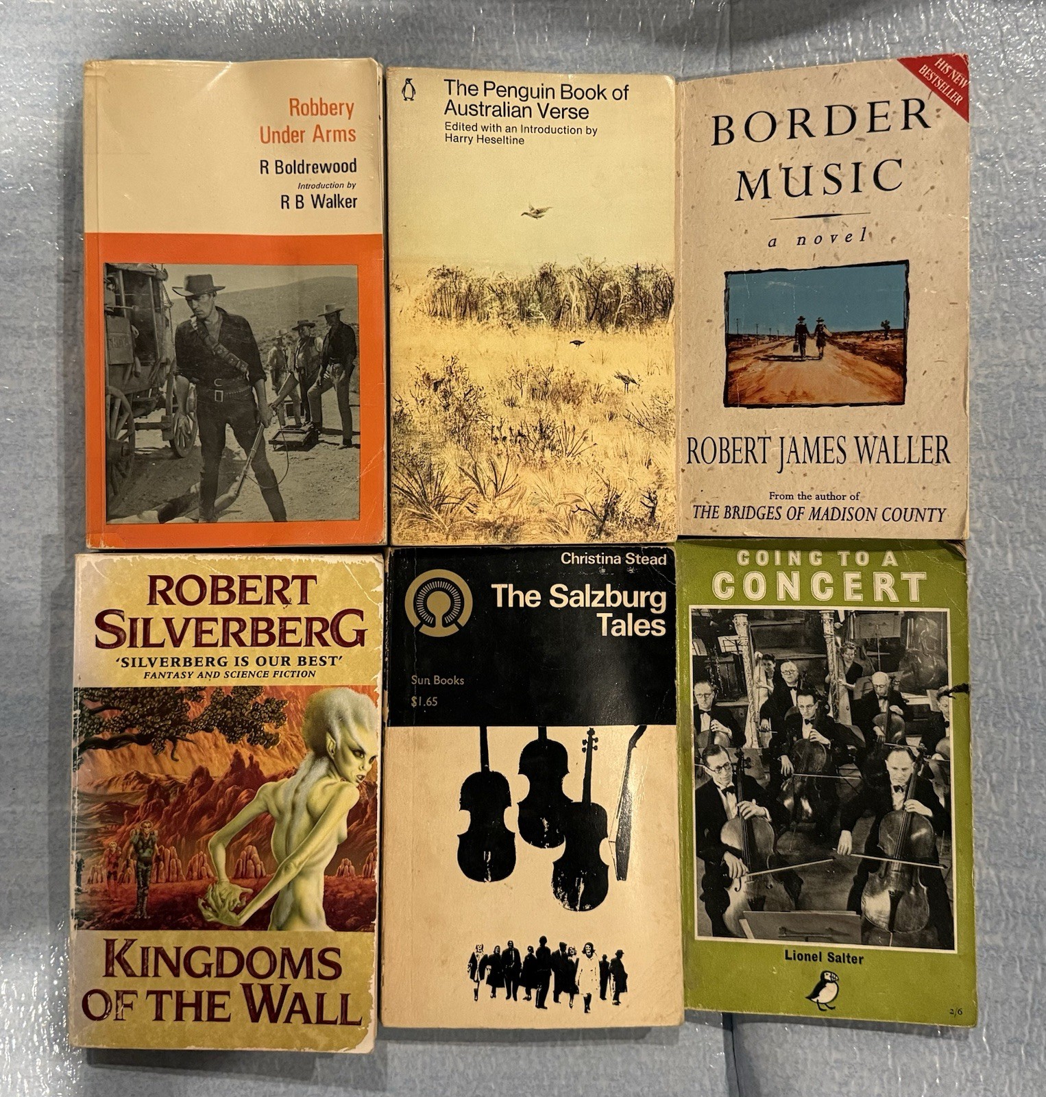 Mixed Lot Mixed Authors Vintage Retro Books Bulk Lot x 6 (Lot 1313)