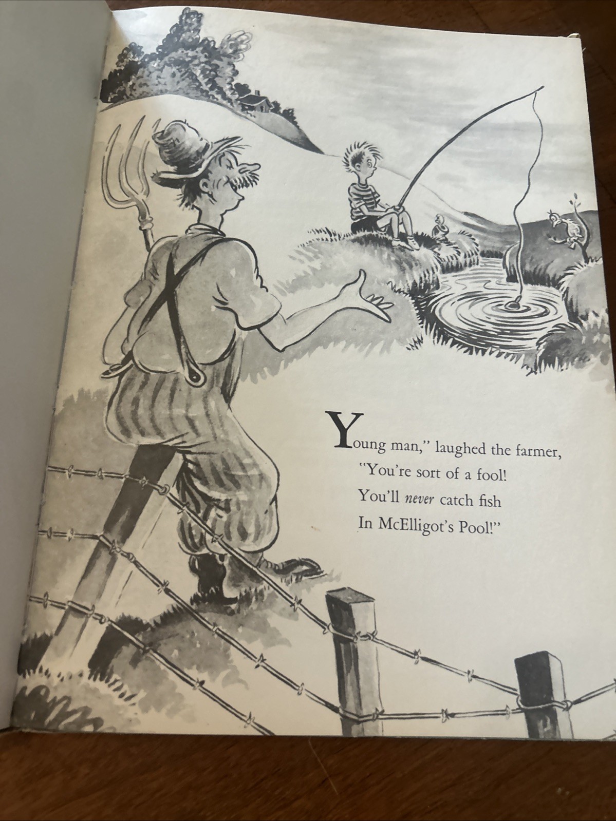 McElligot’s Pool by Dr. Seuss -1947 Edition – Hardcover –